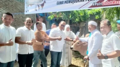 Idul Adah Meningkatkan ke Imanan, ketakwaan,Dan kepedulian Sosial Guna Mewujudkan Polri Persisi