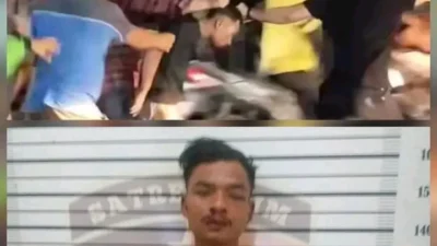 Di pukuli warga Menteng VII Usai tinggal kawanya Mencuri Sepeda Motor