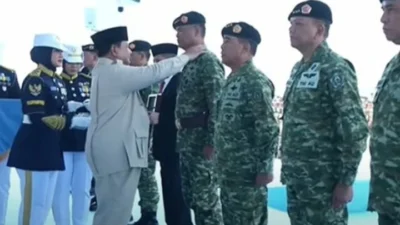 Persiden Prabowo Lantik Jendral Tandyo Budi Revita jadi wakil Panglima TNI