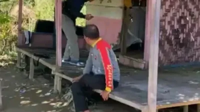 Gubuk Reyot Ahmad Razali di Deli serdang Mendadak Ramai Didatangi Pemerinta dan Wartawan