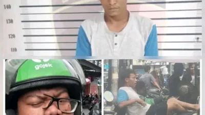 Pukul Ojol, Jukir di Jalan Timor Pasang Wajah Lugu saat Ditangkap