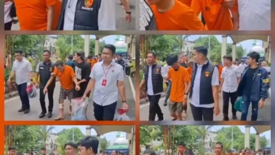 Polrestabes Medan Tangkap 21 Bandit dari 17 Kasus Kejahatan Jalanan