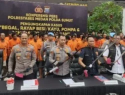 Kapolrestabes Medan Kombes Pol Calvijn menegaskan, penangkapan terhadap 147 tersangka merupakan konsistensi Polrestabes Medan dalam memberangus kejahatan yang meresahkan masyarakat di Medan.