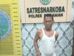Satresnarkoba Polres Pariaman Tangkap Pria Asal Pekanbaru Terkait Dugaan Peredaran Sabu