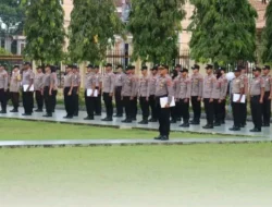 Polres Pasaman Barat Gelar Apel Pagi, Kapolres Tekankan Disiplin dan Pelayanan Prima