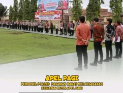 Personel Polres Pasaman Barat Rutin Gelar Apel Pagi, Perkuat Disiplin dan Kesiapsiagaan