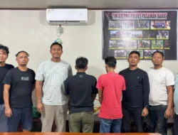 Kabur ke Rokan Hulu, Satreskrim Polres Pasbar Ringkus Dua Pelaku Penganiayaan dan Penusukan