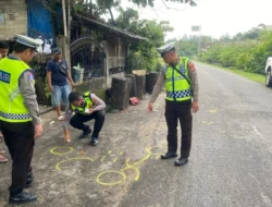 Polres Bangka Barat Tangani Cepat Kecelakaan Dua Sepeda Motor di Keranggan Mentok