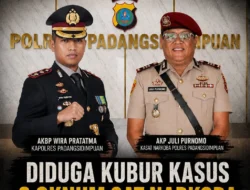 2 Minggu Ditanya Bungkam!! Kapolres & Kasat Narkoba Sidimpuan Diduga Kubur Kasus 8 Oknum Sat Narkoba