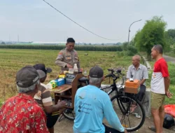 Bhabinkamtibmas Ajak Petani Sukseskan Ketahanan Pangan