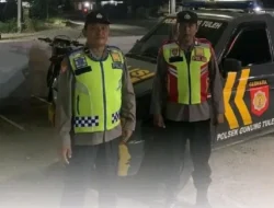 Cegah Kejahatan Malam Hari, Polsek Gunung Tuleh Intensifkan Patroli KRYD