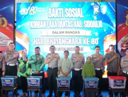 Polresta Sidoarjo Gelar Bakti Sosial dan Layanan Kesehatan untuk Masyarakat Sambut Hari Bhayangkara ke-80,
