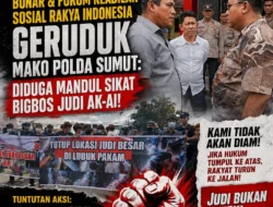GEBRAK POLDASU! BONAR & FORUM KEADILAN SOSIAL RAKYA INDONESIA GERUDUK MAKO POLDA SUMUT: DIDUGA MANDUL SIKAT BIGBOS JUDI AK-AI!