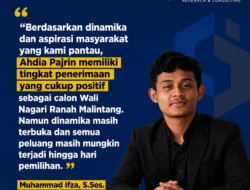 Menjelang Pilwana Ranah Malintang, Ahdia Pajrin Mendapat Penilaian Positif dari Warga