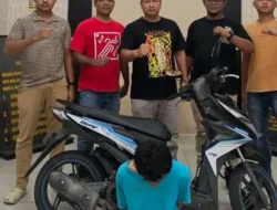 Akhir Pelarian 4 Bulan: DPO Curanmor Masjid Antokan Diciduk Polres Agam di Pasar Kinali, Pelaku Ngaku Curi Motor Jamaah Saat Salat Isya