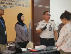 Petugas Lembaga Pemasyarakatan (Lapas) Kelas I Surabaya di Porong, Sidoarjo, berhasil menggagalkan upaya penyelundupan narkotika jenis sabu