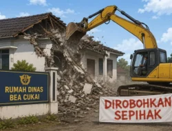 Rumah Dinas Bea Cukai Surabaya Diratakan Ekskavator, DJBC Jatim I Tegaskan Lindungi Aset Negara   