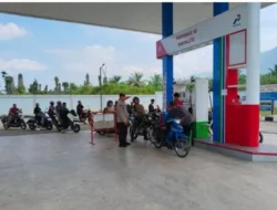Menindaklanjuti Informasi Viral, Polsek Gunung Tuleh Lakukan Pengecekan dan Pengawasan di SPBU