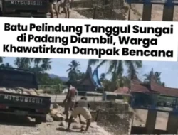 WARGA PAUH RESAH, PENGAMBILAN BATU RIPRAP DI SUNGAI BUKIT NAGO DIDUGA TINGKATKAN RISIKO LONGSOR DAN BANJIR