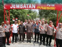 Resmikan Jembatan Merah Putih Presisi di Bangka, Polri Buktikan Komitmen Hadirkan Infrastruktur untuk Rakyat