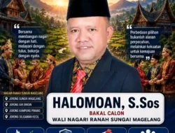Membangun Hari Ini Menata Masa Depan: Halomoan, S.Sos Siap Maju di Pilwana Ranah Sungai Magelang