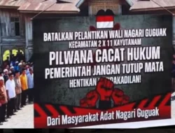 DUGAAN KECURANGAN! WARGA GUGUAK PADANG PARIAMAN TOLAK MENTAH-MENTAH PELANTIKAN WALI NAGARI