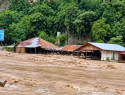 Banjir Bandang Hantam Simpang Tonang Pasaman, 17 Rumah Terendam, 5 Hektare Sawah Tertimbun, Warga Mengungsi