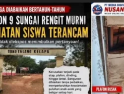Diduga Bertahun-tahun Diabaikan, Kondisi SDN 9 Sungai Rengit Murni Memperihatinkan menuai Sorotan: Keselamatan Siswa Dipertaruhkan