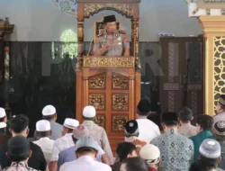 Kapolres Pasaman Barat AKBP Agung Tribawanto S.I.K.M.H, Gelar Jumat Keliling di Masjid Nurul Huda Jambak, Dengarkan Langsung Curhatan Warga