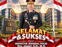 Kapolsek Gunung Tuleh Iptu Adean Putra, S.H. Bersama Jajaran Ikut Ucapkan Selamat Kepada Kapolda Sumbar Irjen Pol Drs. Jawari.SH.MH.